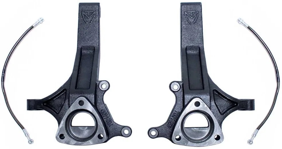702145 – MAXTRAC Spindle, 4-1/2 Inch Lift Steel With 2 Knuckles And Brake Line Extensions